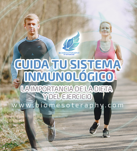 Cuida tu sistema inmunológico: la importancia de la dieta y del ejercicio