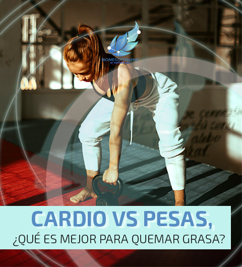 Cardio vs pesas, ¿qué es mejor para quemar grasa?